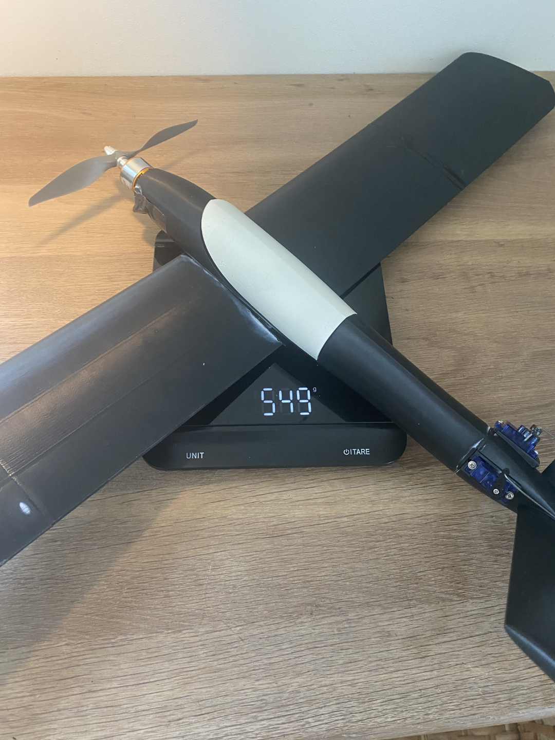 RC Airplane ( V tail lightning)
