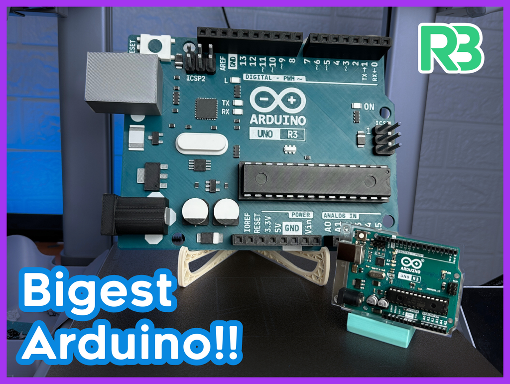 Giant Arduino UNO R3 – Multicolor Print
