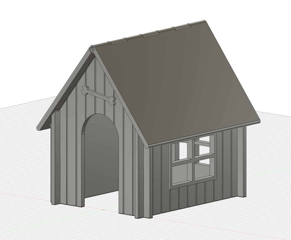 Miniature Dog House (for Schleich for example)