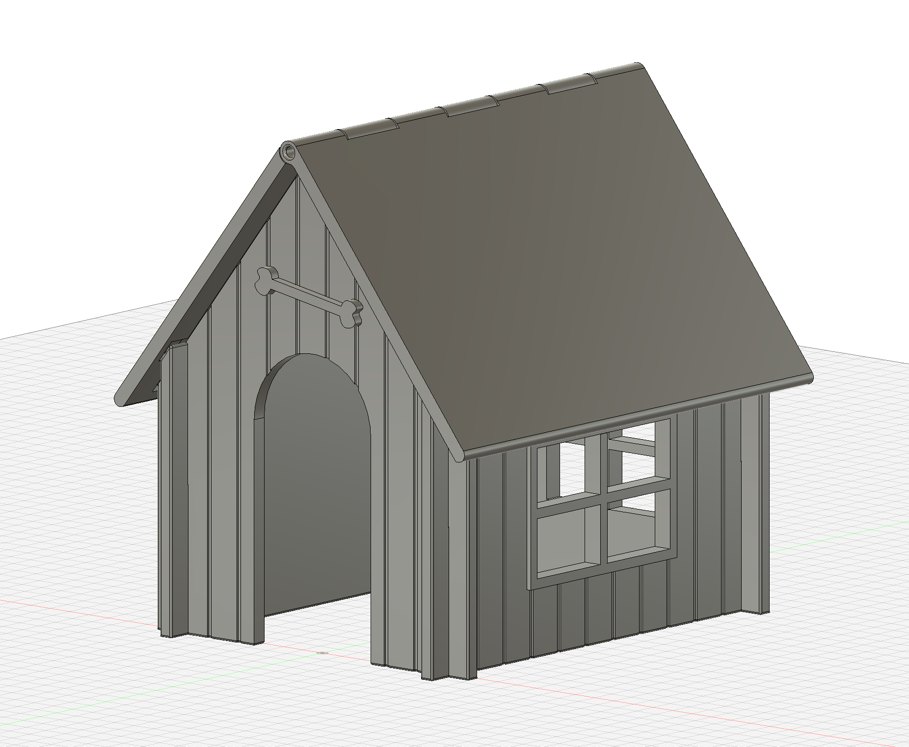 Miniature Dog House (for Schleich for example)
