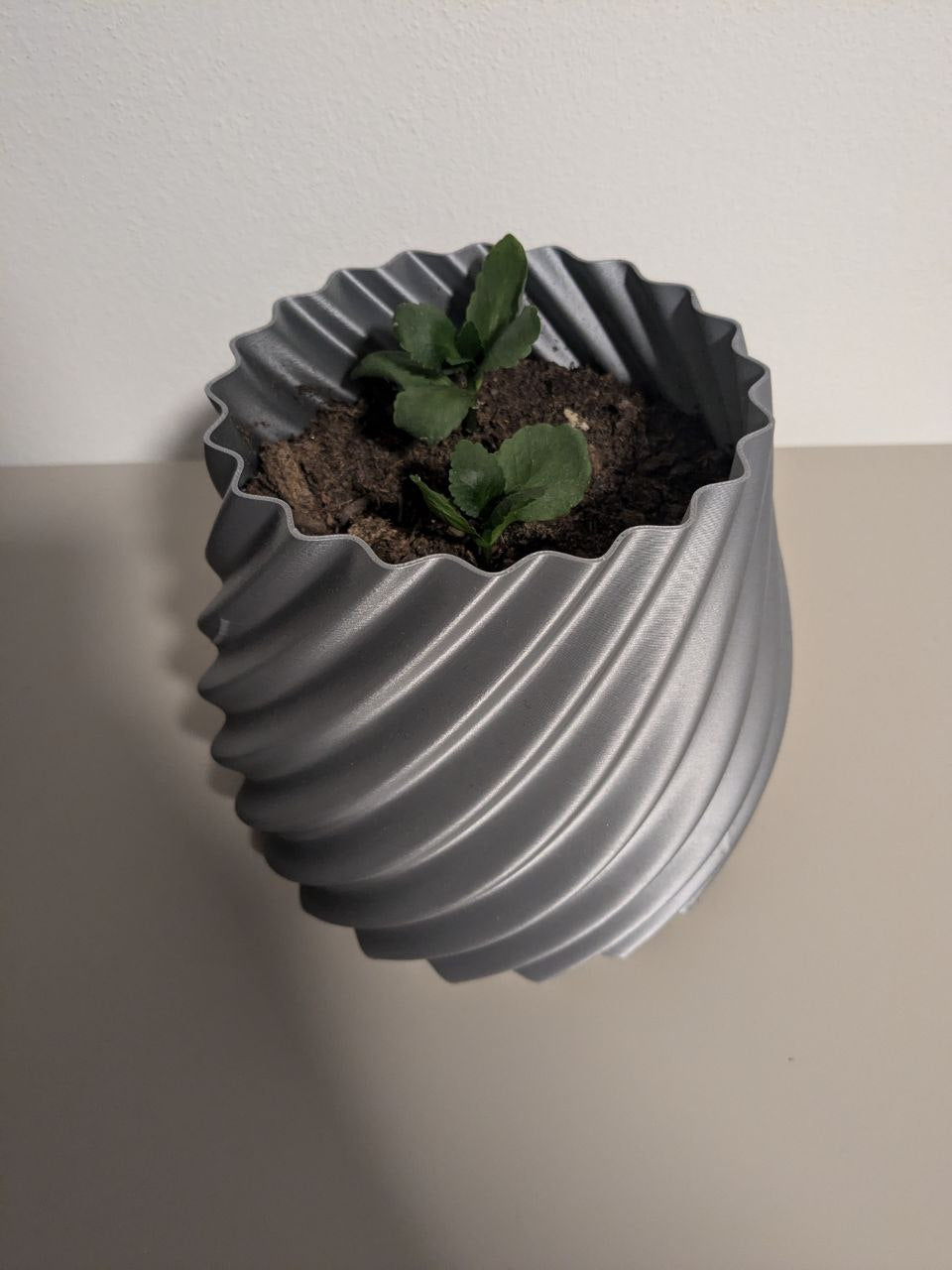 Wave planter vase / Pot planter - Vase Mode