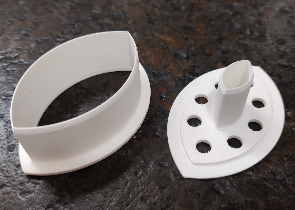 Cookie cutter 2 parts