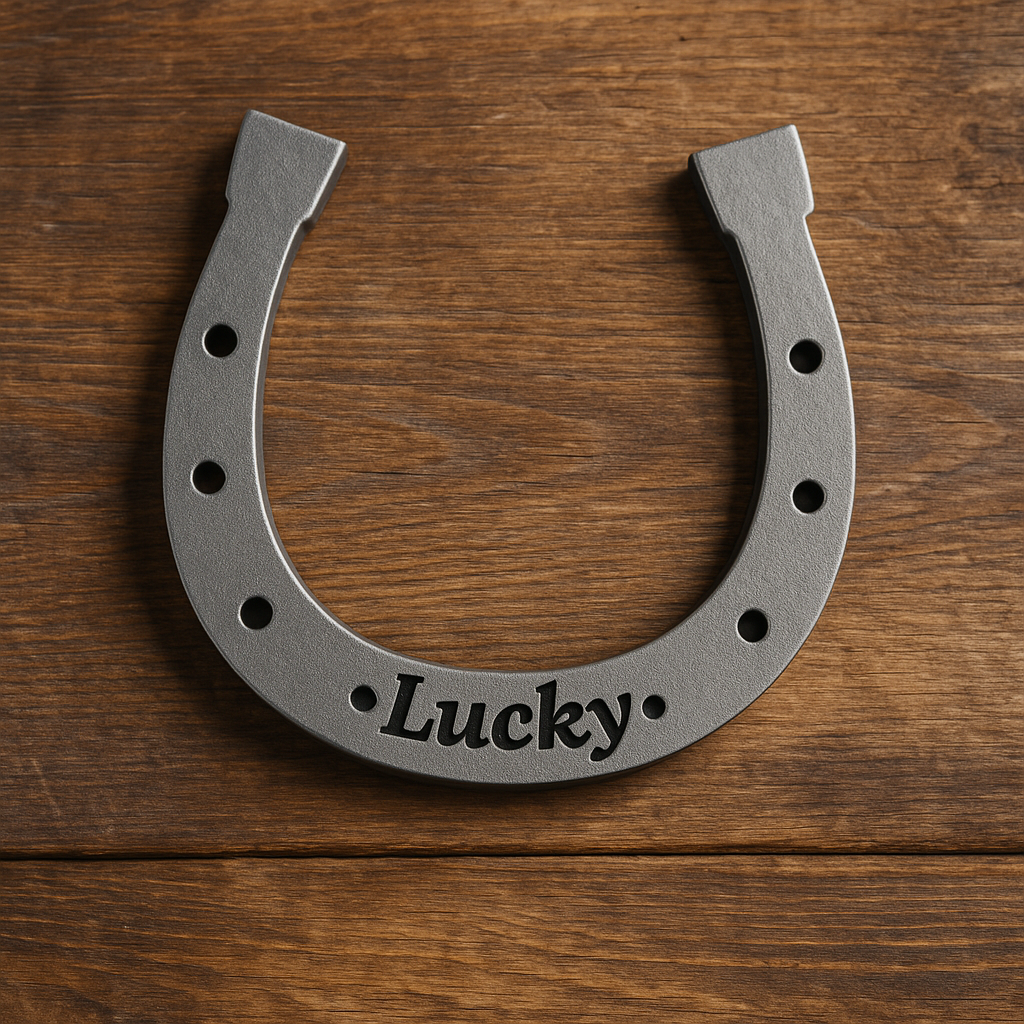 Hufeisen "Lucky" – Glücksbringer & Pferdedeko