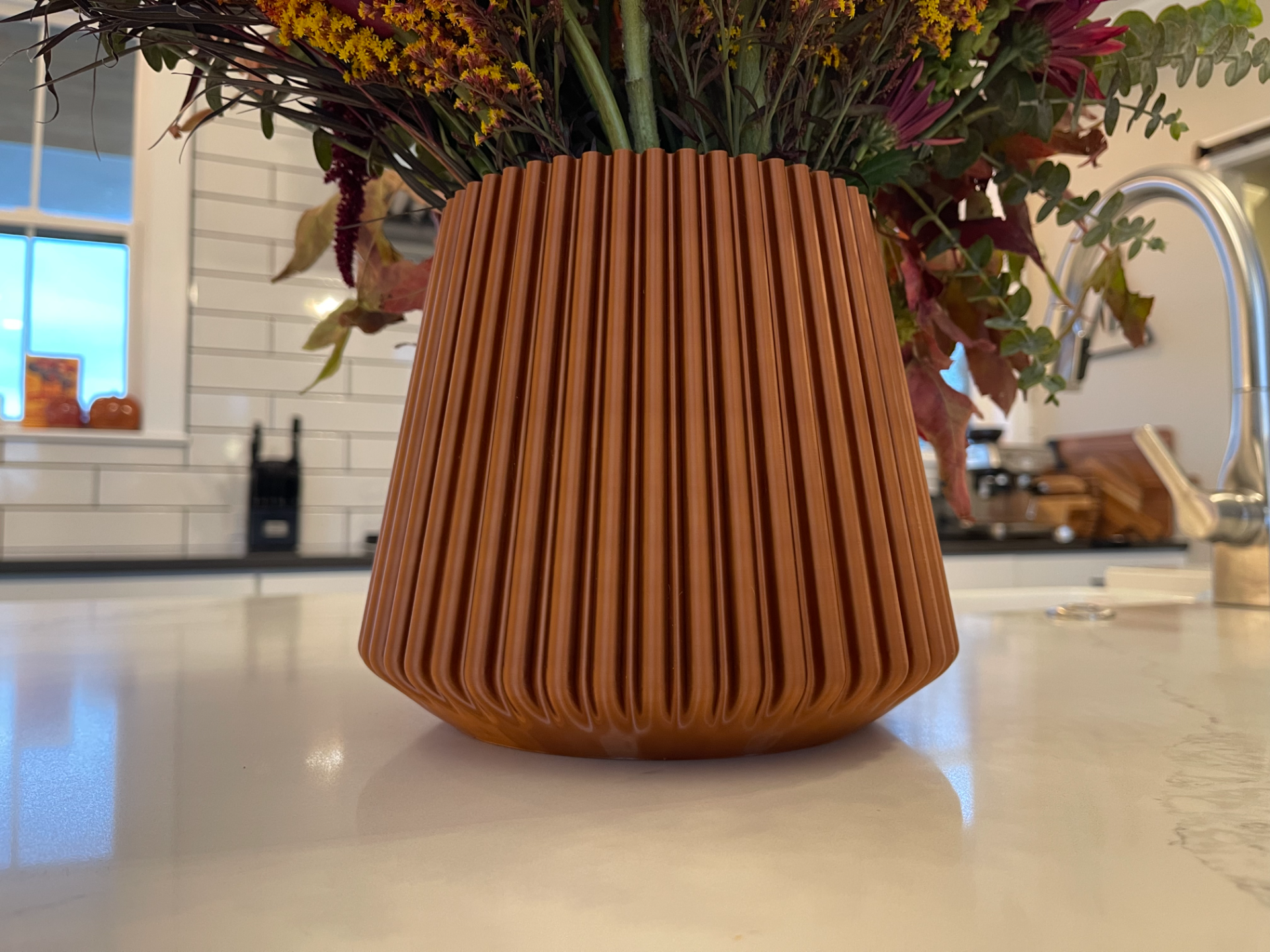 Wide Flower Vase / Pot