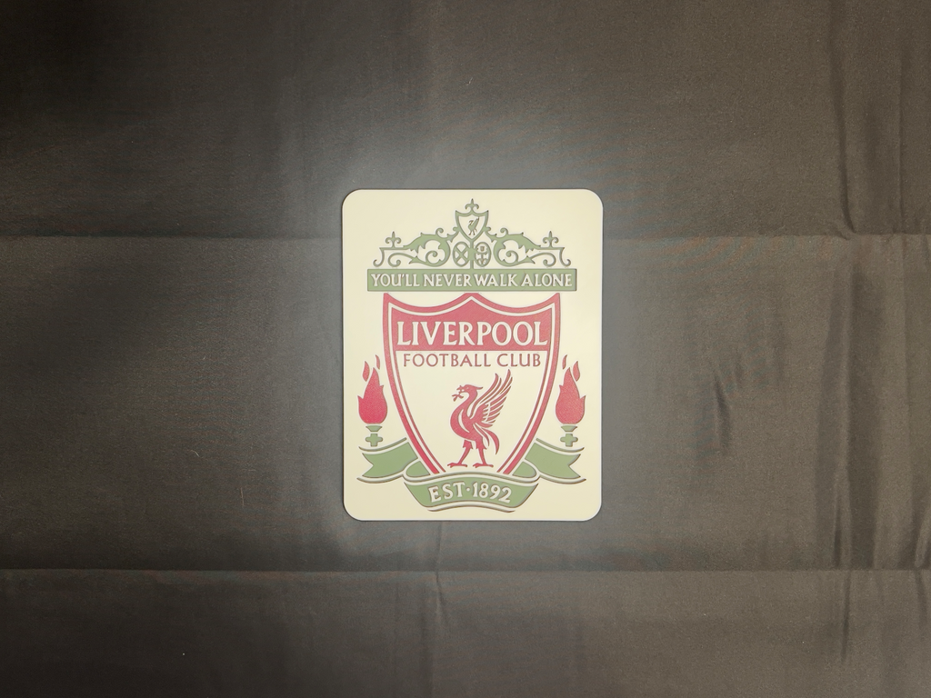 Liverpool FC wall plaque logo