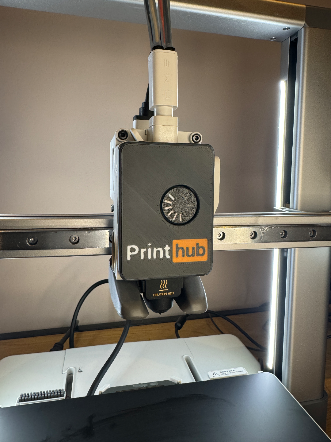 A1 printer replacement knob (video buffering logo)