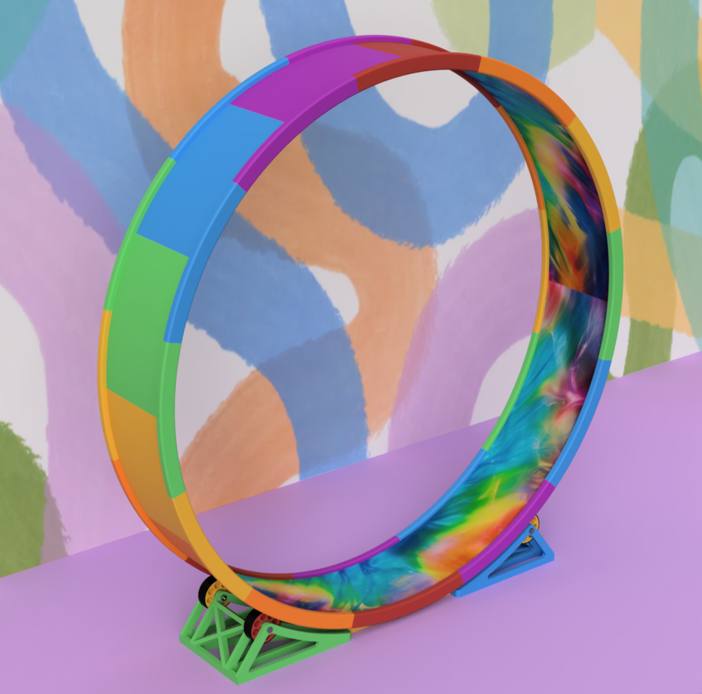 Cat Wheel - Low Material and Hardware Cost