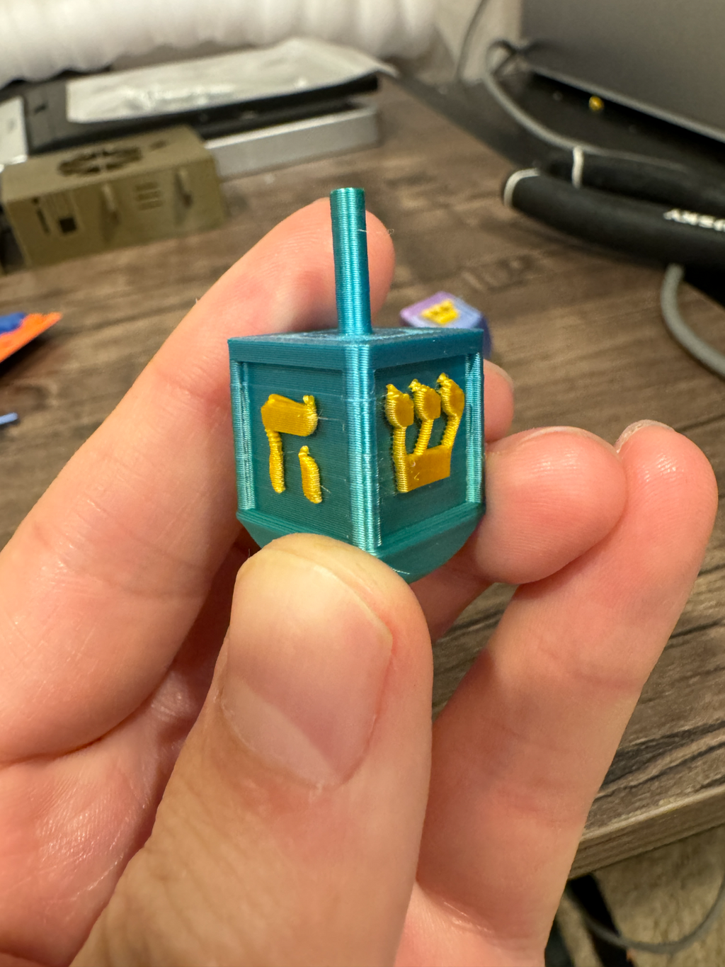 Multi Color Dreidel for MMU or AMS