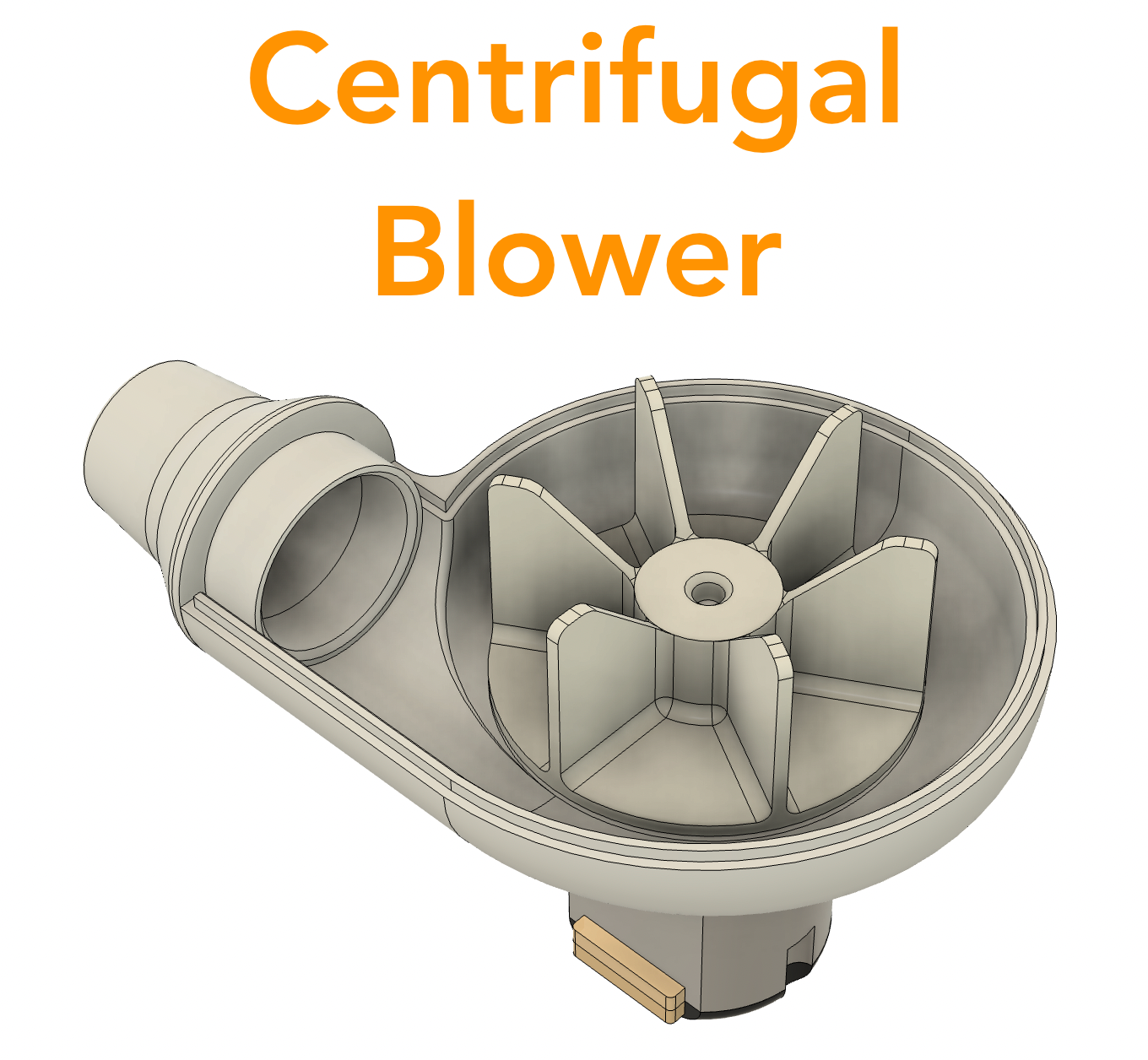 Small Radial Fan