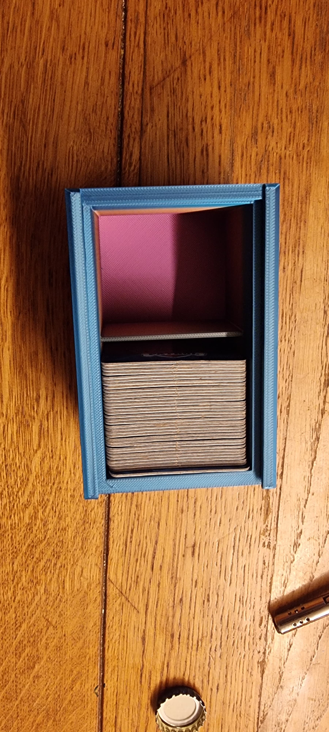 Box für Memory Karten mit trenner