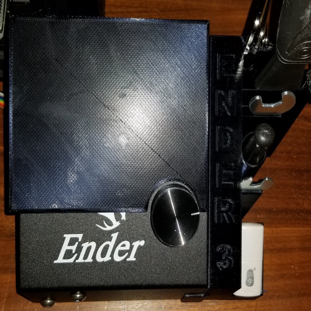 Ender 3 Screen Cover w/Tool Caddy