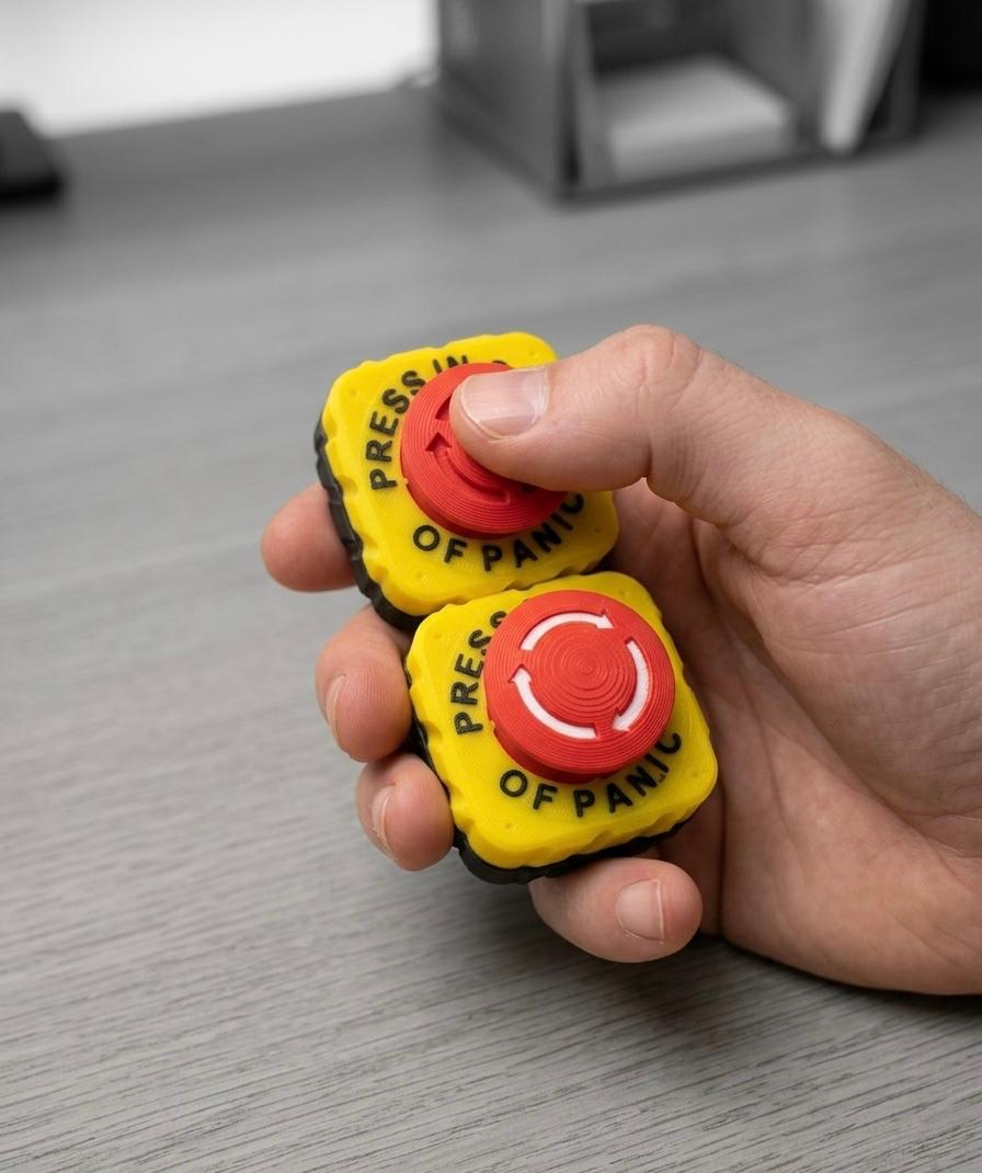 Mechanical Panic Button - No Glue & AMS Ready