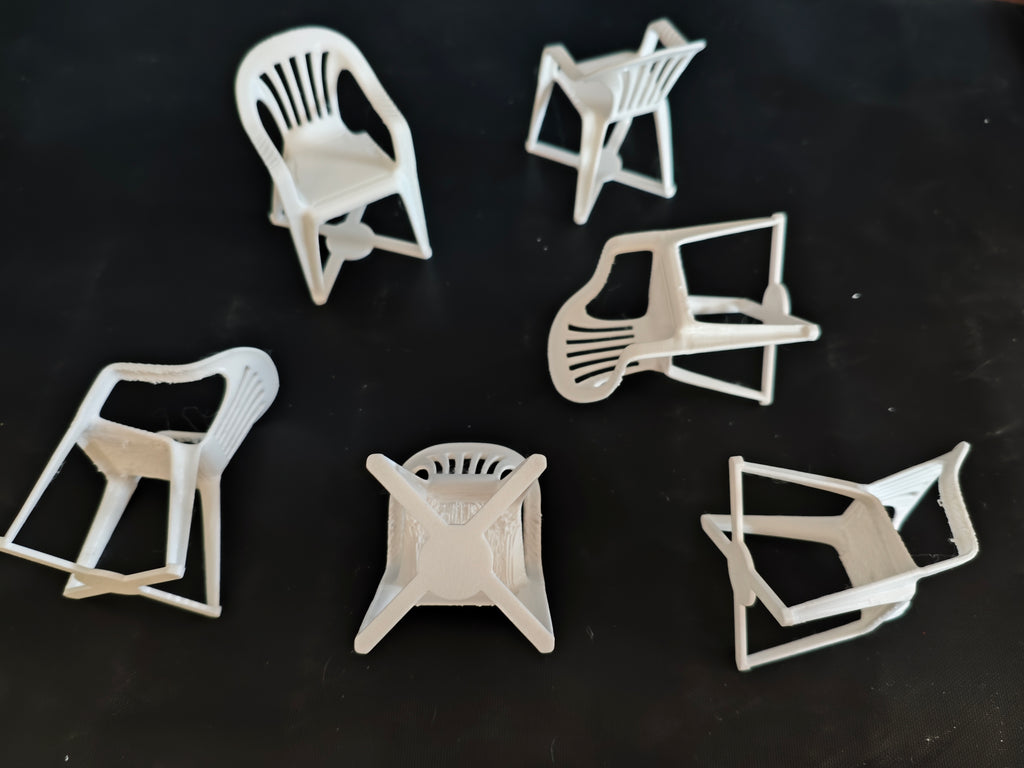 DTMF Bad Bunny Lawn Chairs for Hair Clips