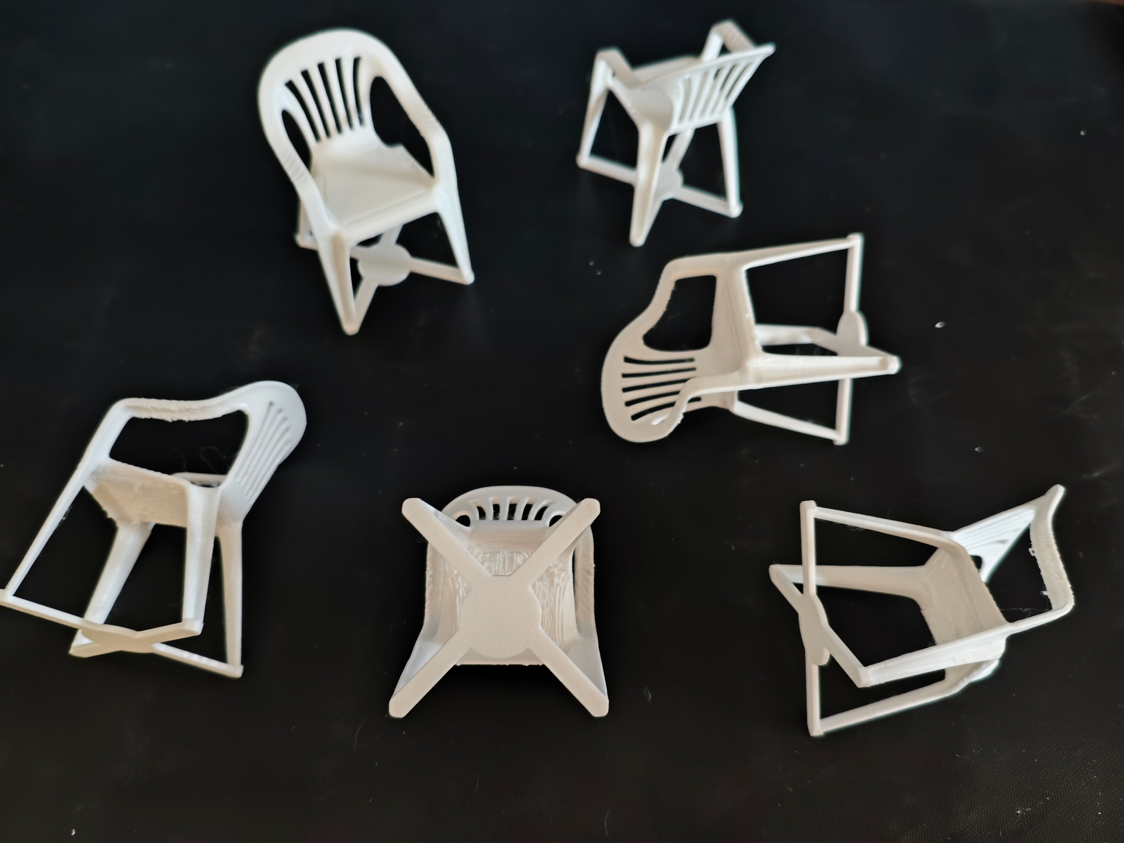 DTMF Bad Bunny Lawn Chairs for Hair Clips