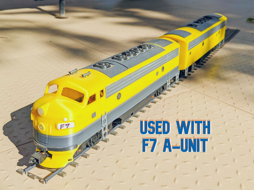 F7 Locomotive B-unit - Dragon Railway