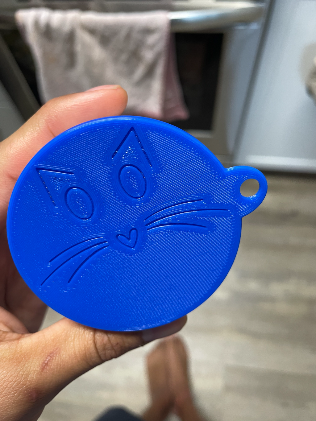 Parametric TPU Lid for Cans (Cat Face)
