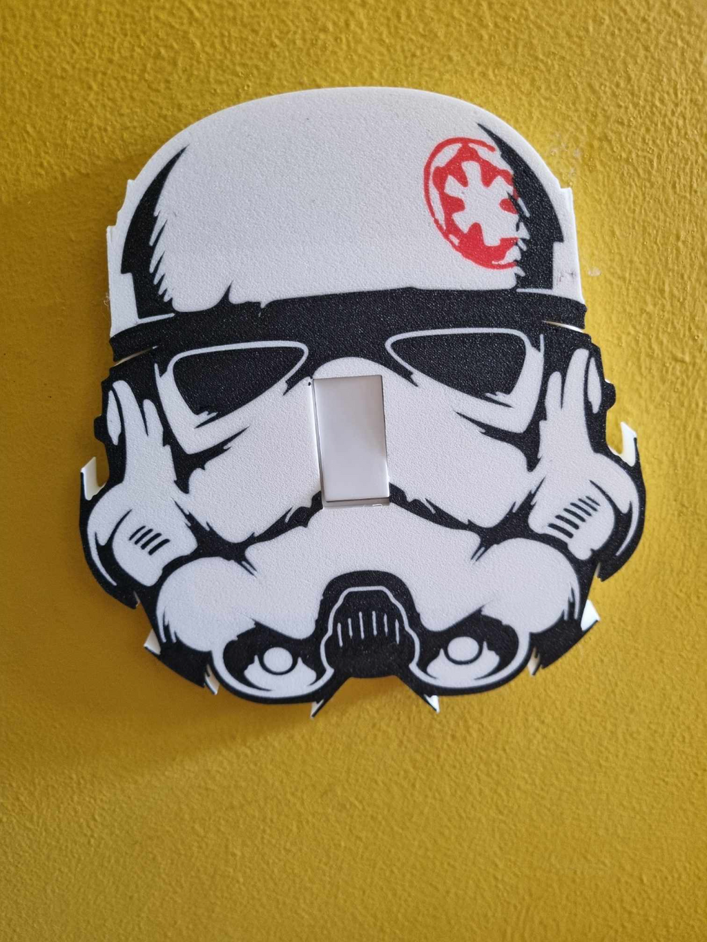 Storm Trooper Light Switch plate cover (UK)
