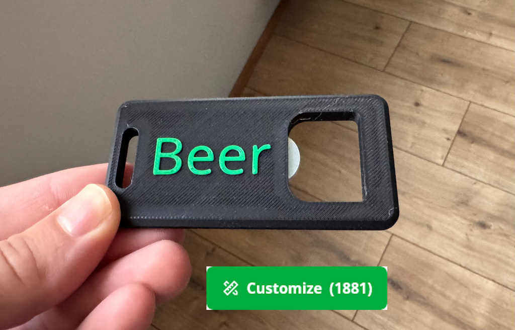 Bottle Opener (Customize!)