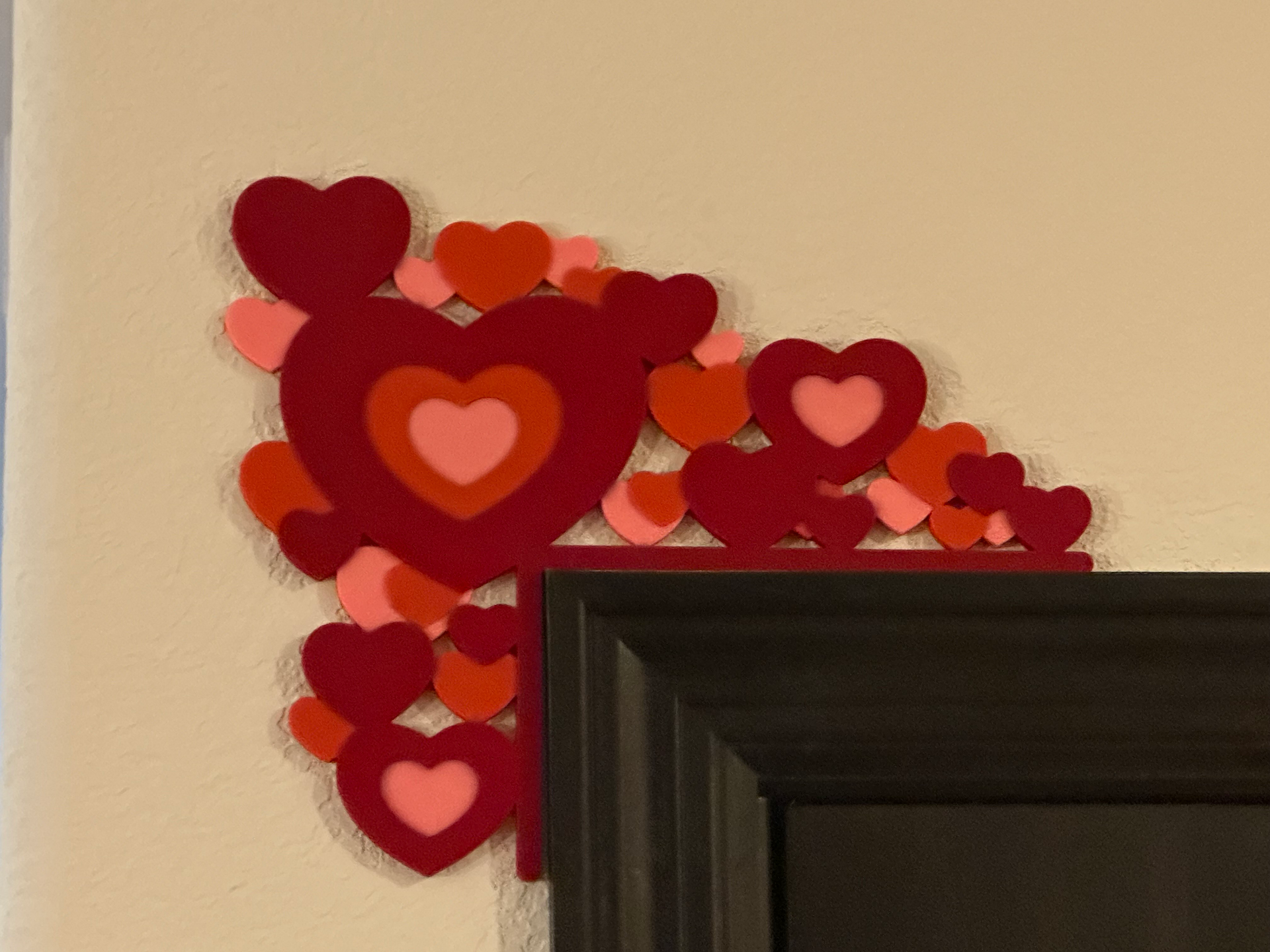 Valentines Day Heart Door Corner