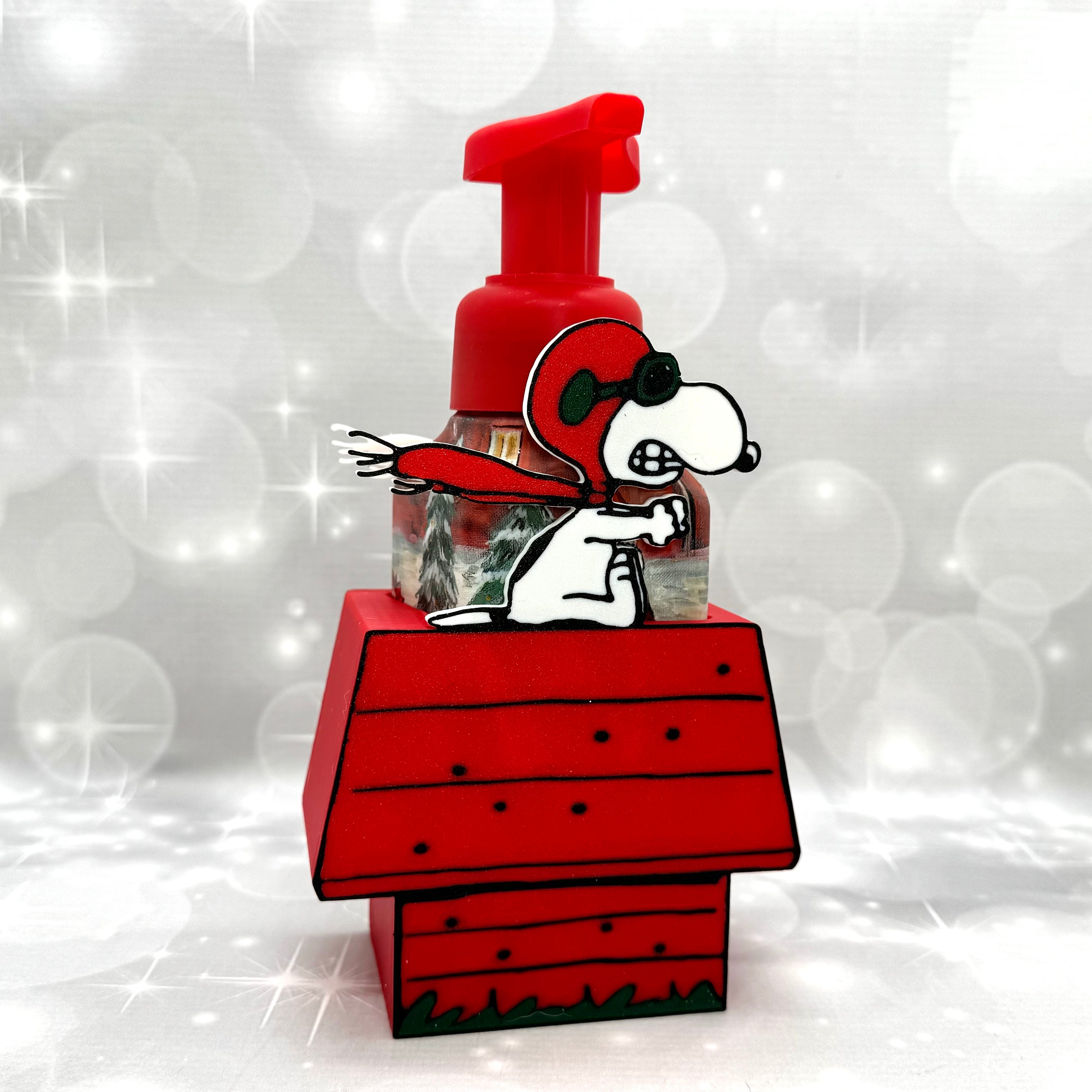 Barn Stormer Snoopy BBW Soap Bottle Holder