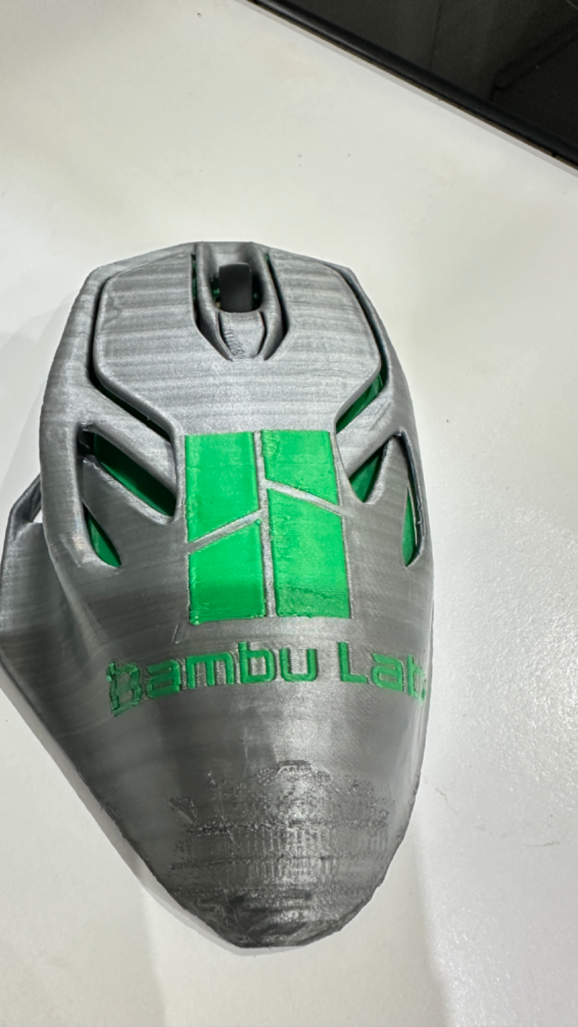 Wireless Mouse 002 - rounded rear logo bambu lab