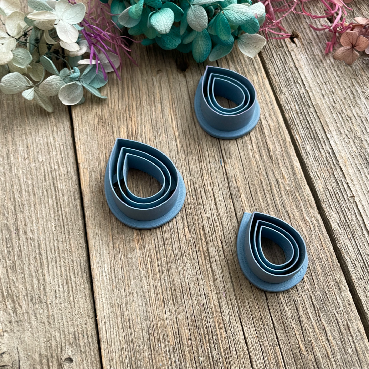 Imprint Dangle Drop Earring Cutters