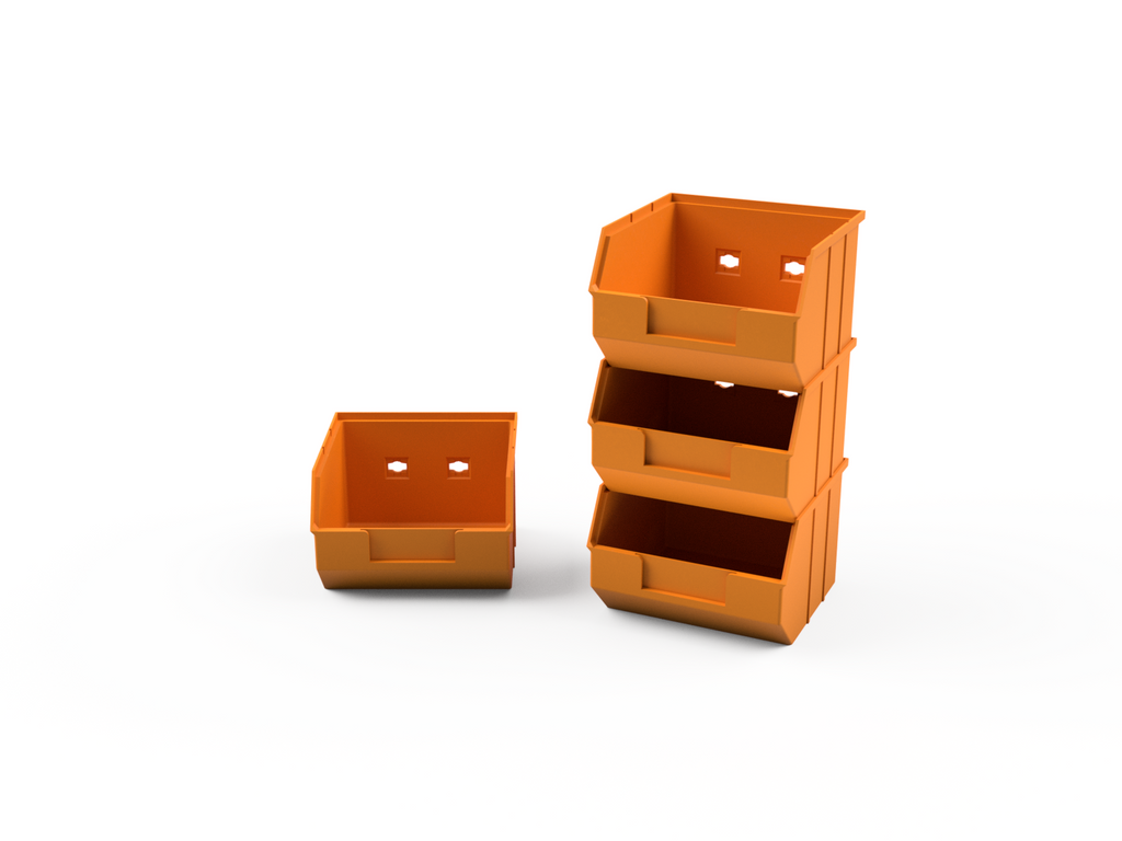 Stackable Bin Box / Container (SKÅDIS compatible)