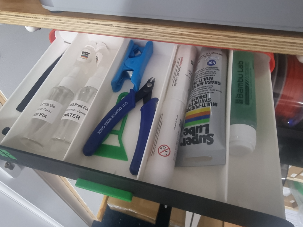 Bambu Lab - Parts Draw Nozzle Glues Lubs Small Tools