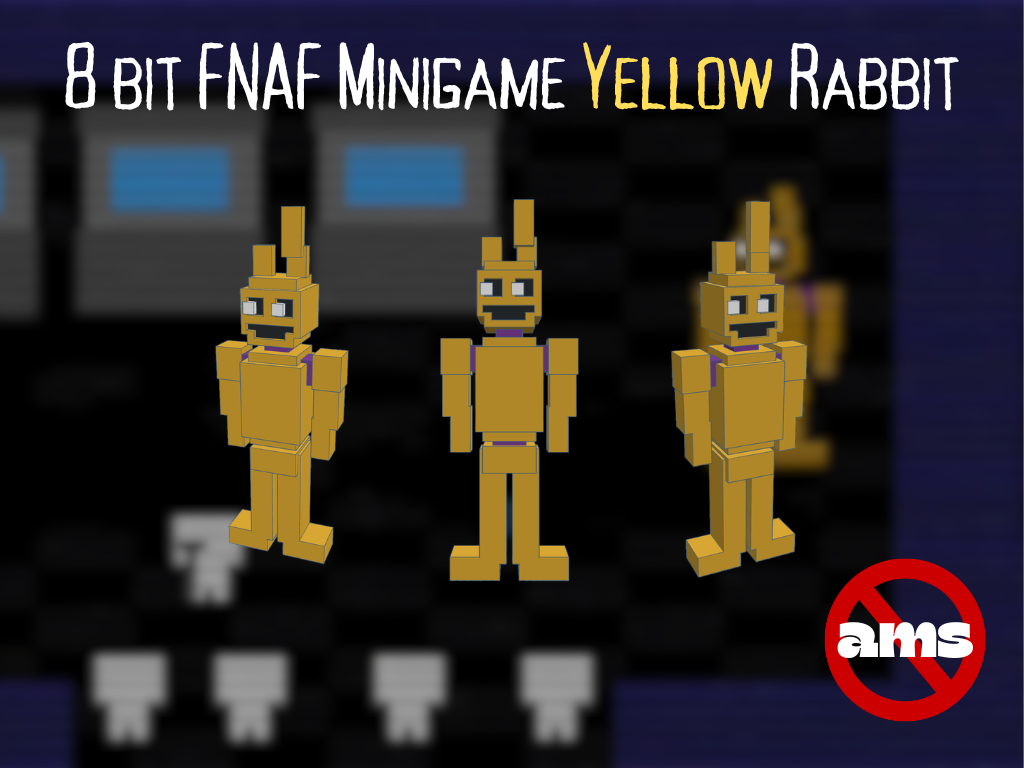 8bit Springbonnie Miniature- William Afton FNAF 3