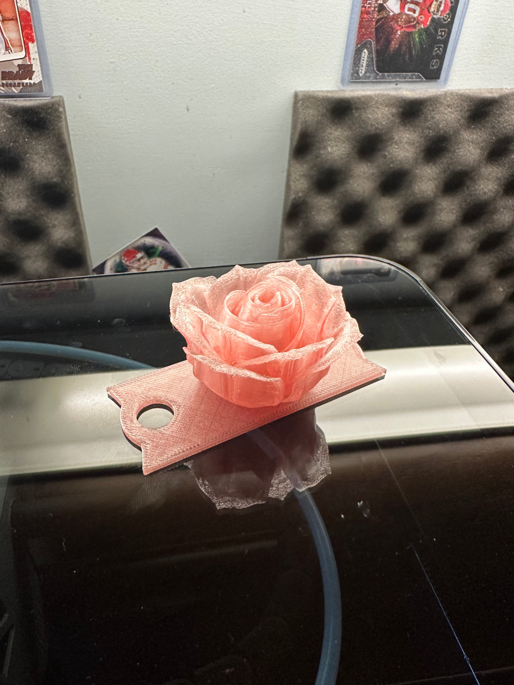 Stanley Cup Pretty Rose Lid Topper
