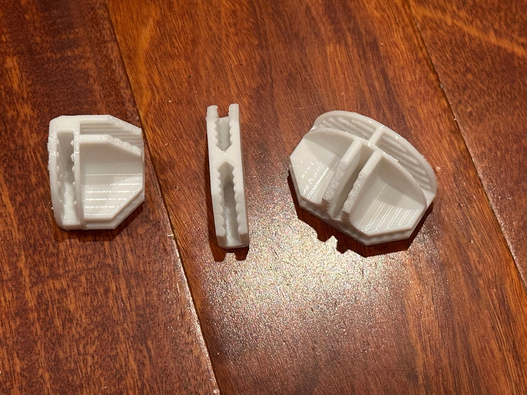 Simplified Wire Cube Rack Storage Connectors