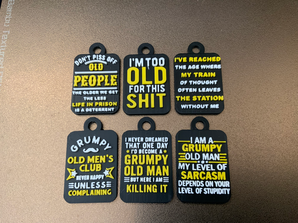 old set keychains / charms (free commercial)