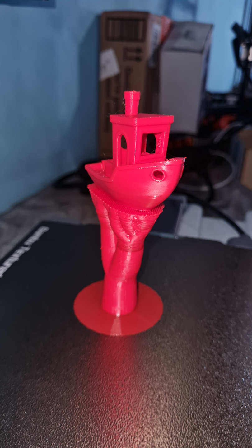 Floating 3D Benchy