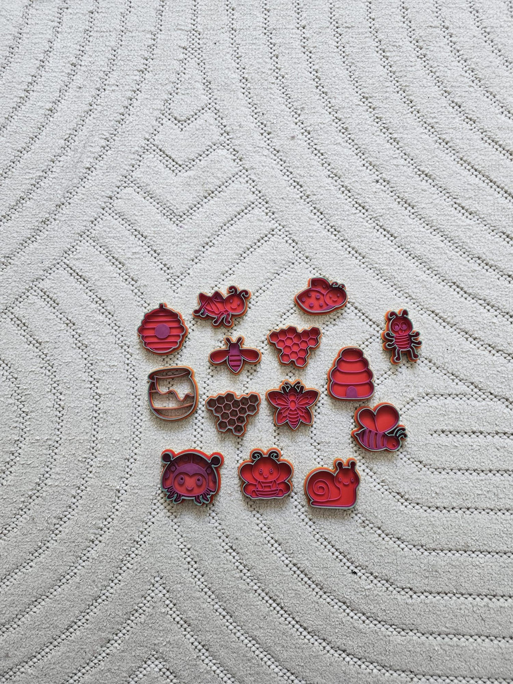 Cute Honey Bugs Insect Cookie Cutter Playdoh Clay