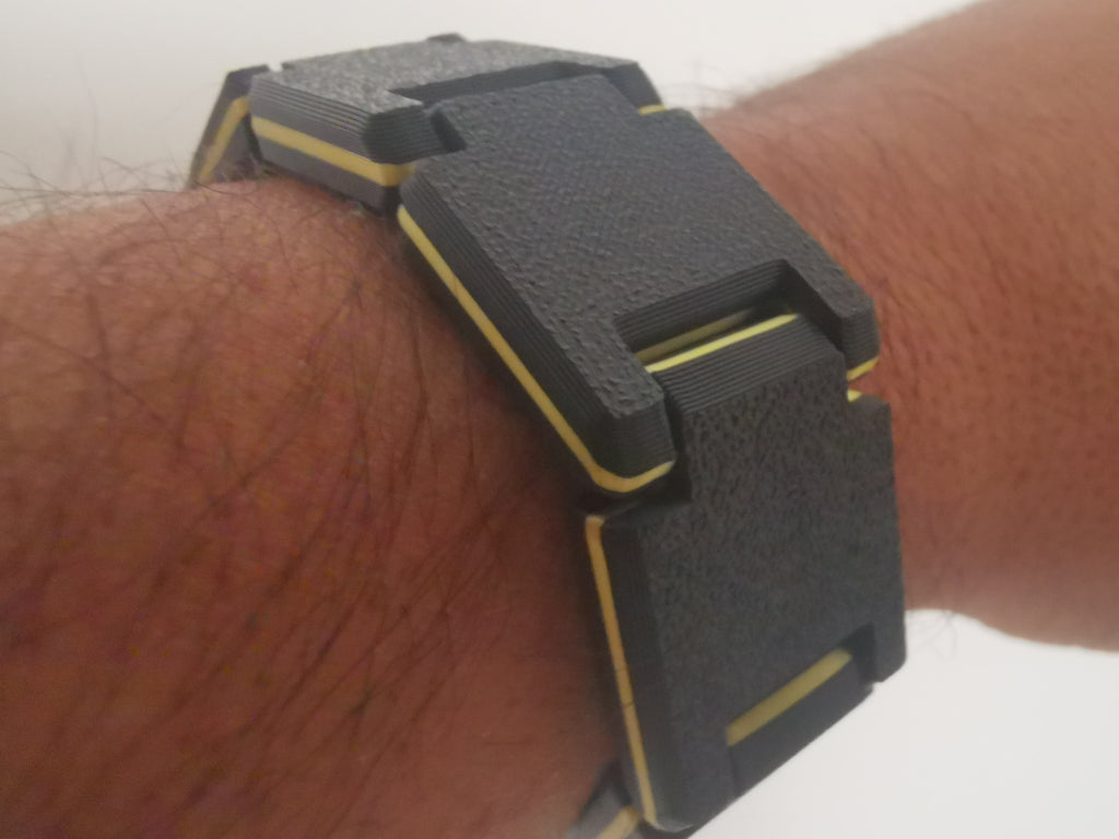 Braccialetto moderno flexi stampa in unico pezzo