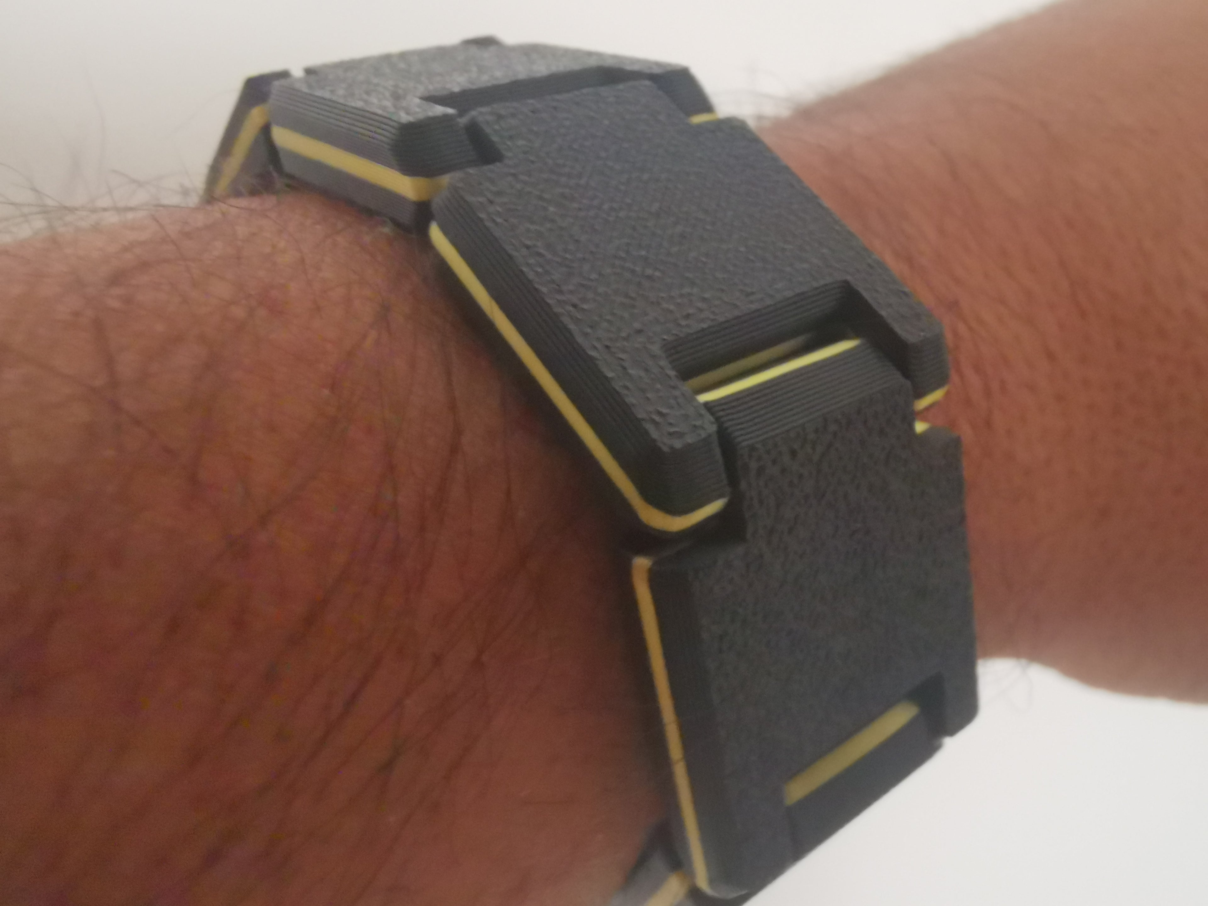 Braccialetto moderno flexi stampa in unico pezzo