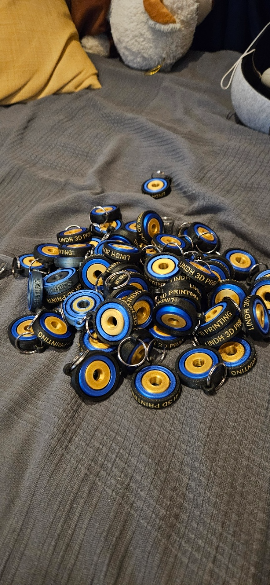 Gyro fidget keychain (perfect givaway)