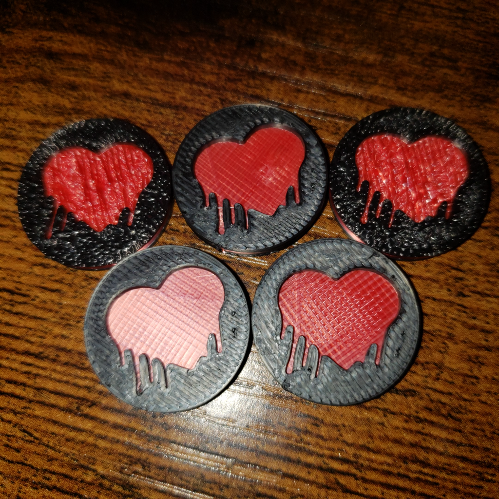 Dice Throne Vampire Lord Blood Power Token