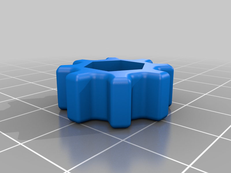 Knob press-fit version for M6 bolt