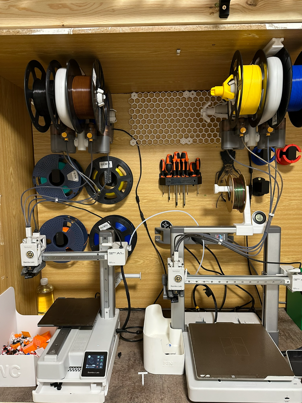 Wall coil holder