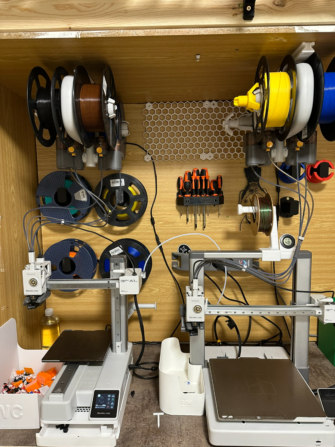 Wall coil holder