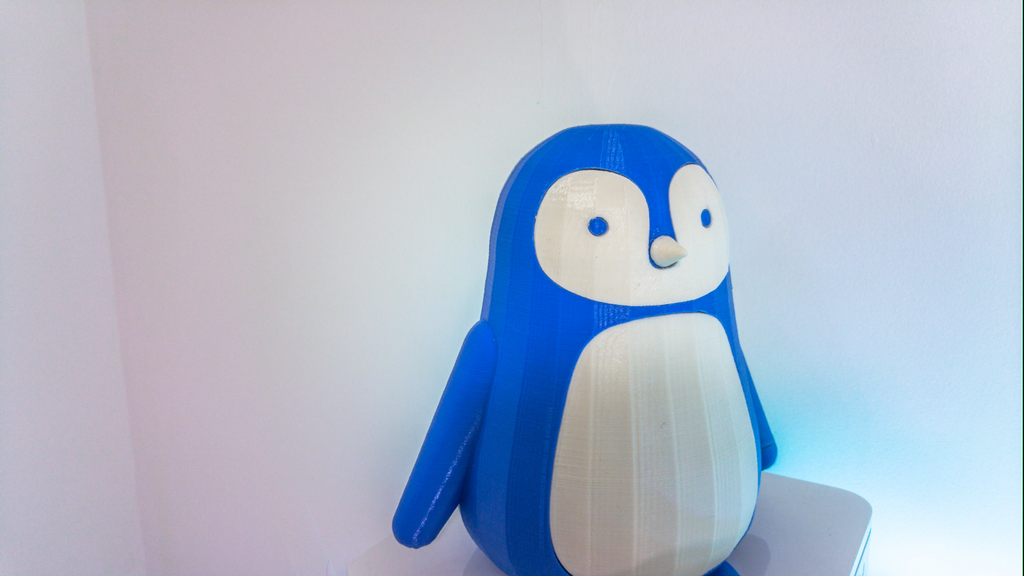 Cute Baby Penguin with Drawer Organizer