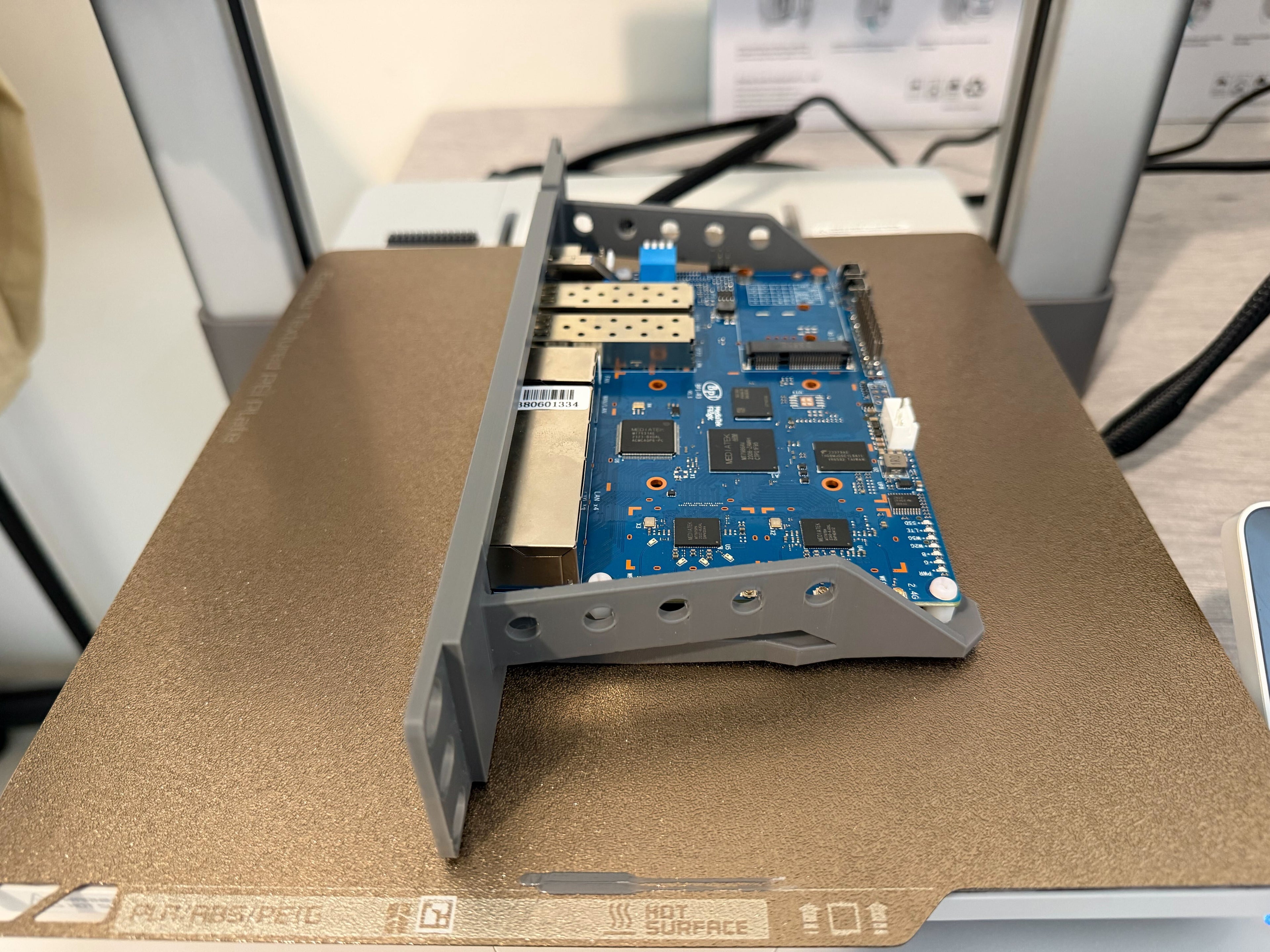 Bananapi R3 router 10 inch rack mount