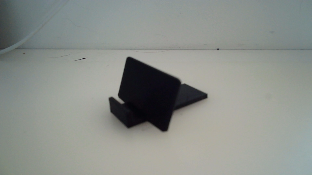 phone stand only 4 grams, no support, no strings