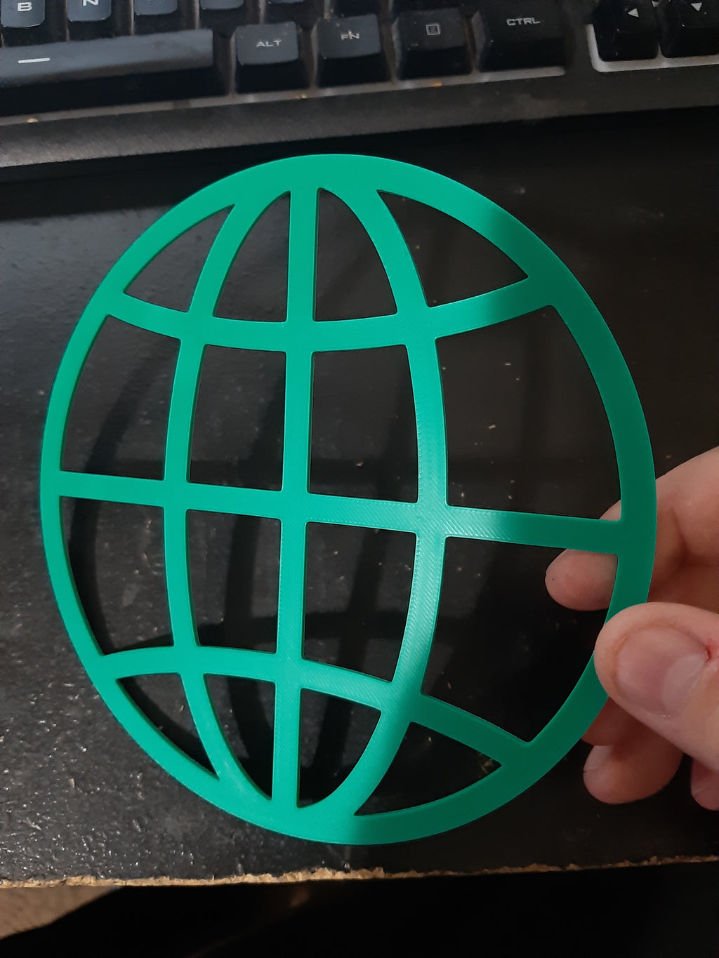 Globe Stencil