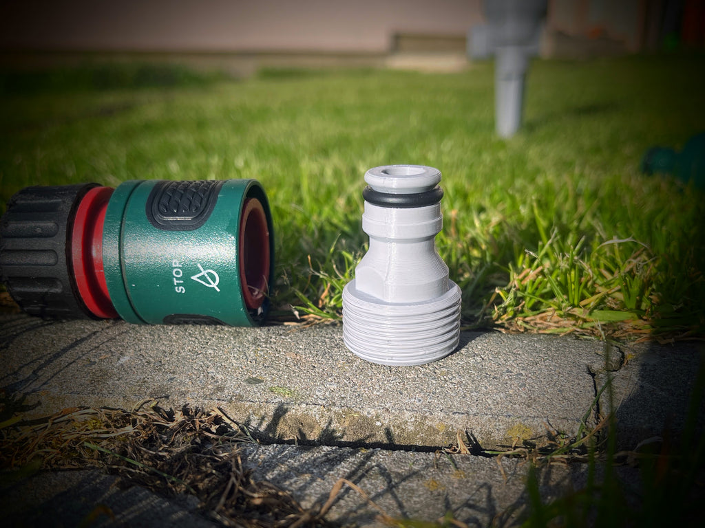 Garden Hose Quick Connector, thread 3/4