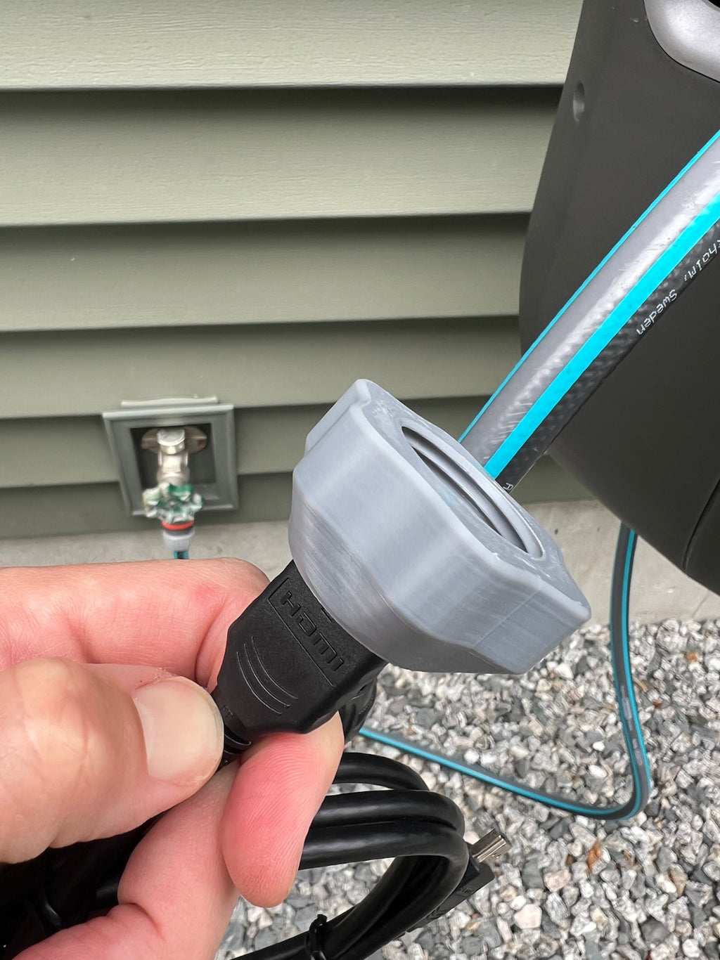 Cursed Connectors: H2O to HDMI Adapter