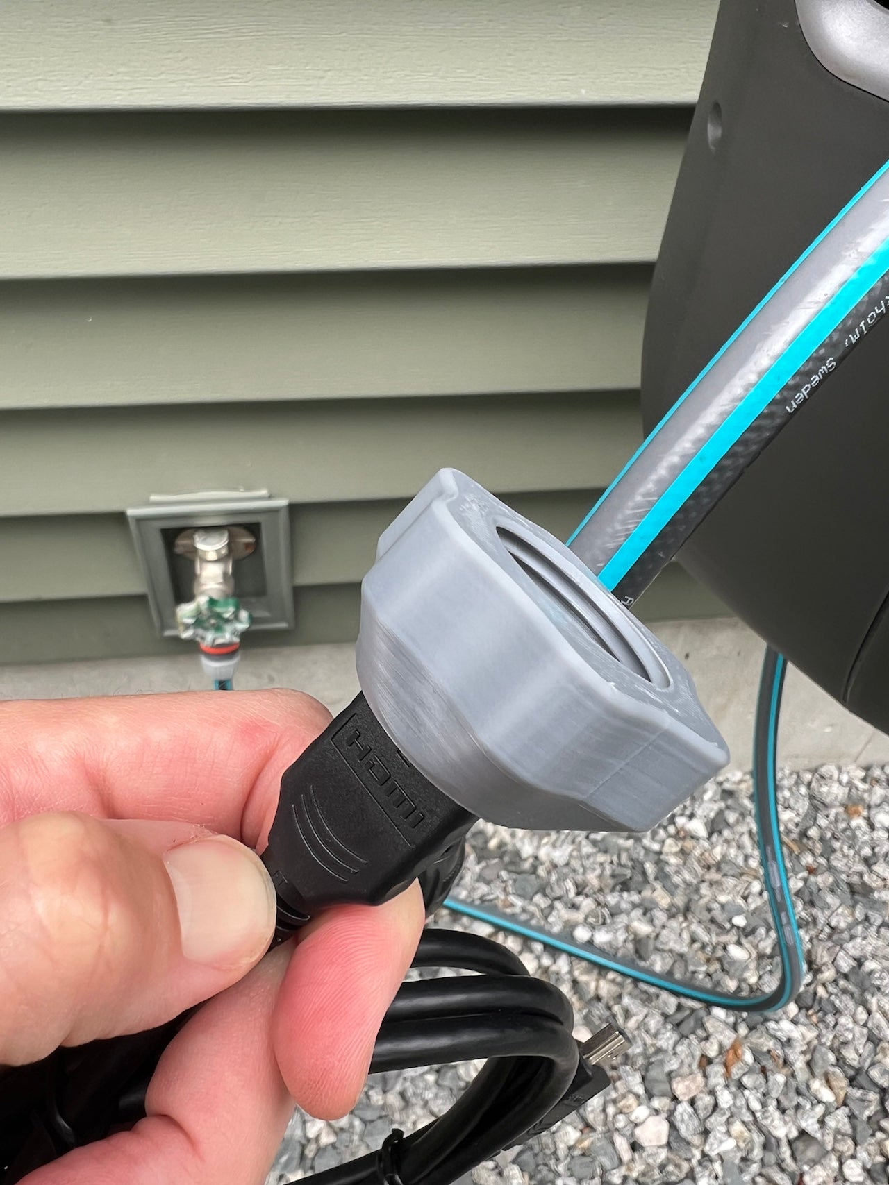 Cursed Connectors: H2O to HDMI Adapter