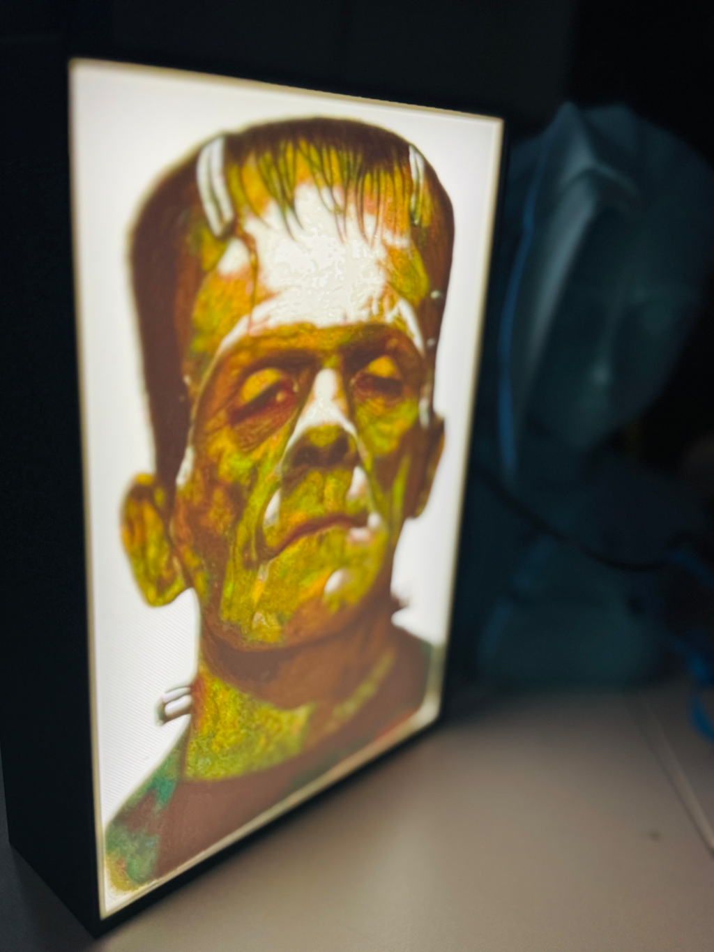 Frankenstein's Monster - Light up Wall Art