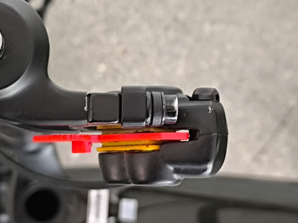 Brake pad spacer